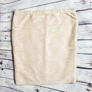 Ashley Blue - Beige Mini Skirt 💘